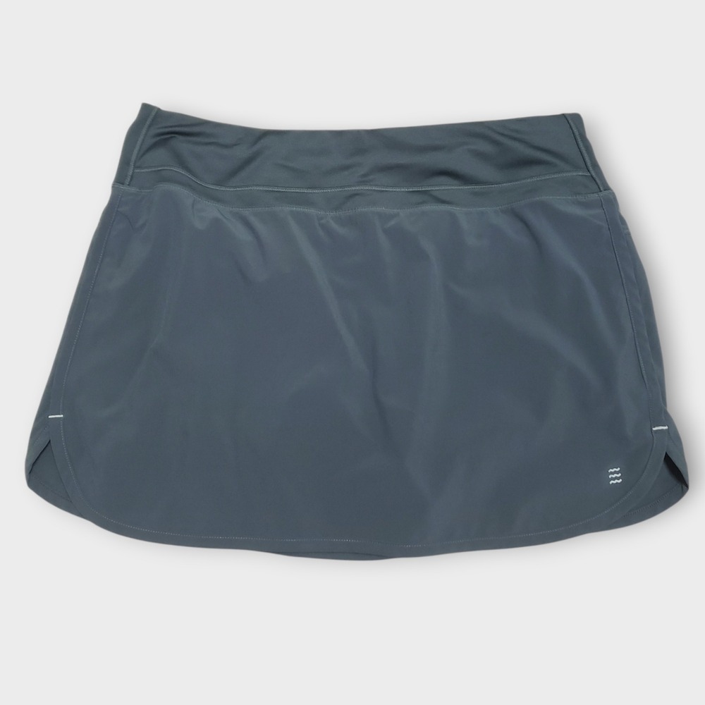 Free Fly Women Bamboo Lined Active Breeze Skort Storm Cloud XL Golf Tennis